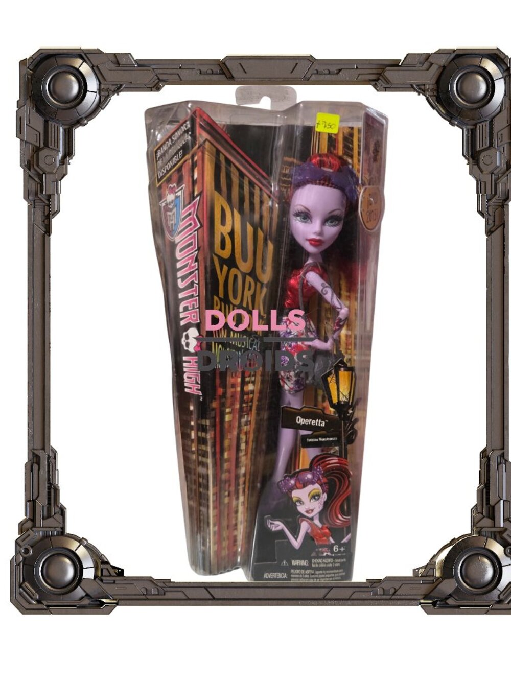 Monster High BOO YORK 2014 OPERETTA Doll - Frightseers Mattel Toy NEW